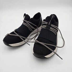 Under Armour Breathe Lace Performance Training Shoes In Black & White Mesh With